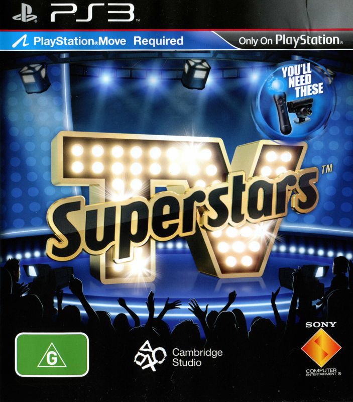 TV SuperStars box art for Playstation 3